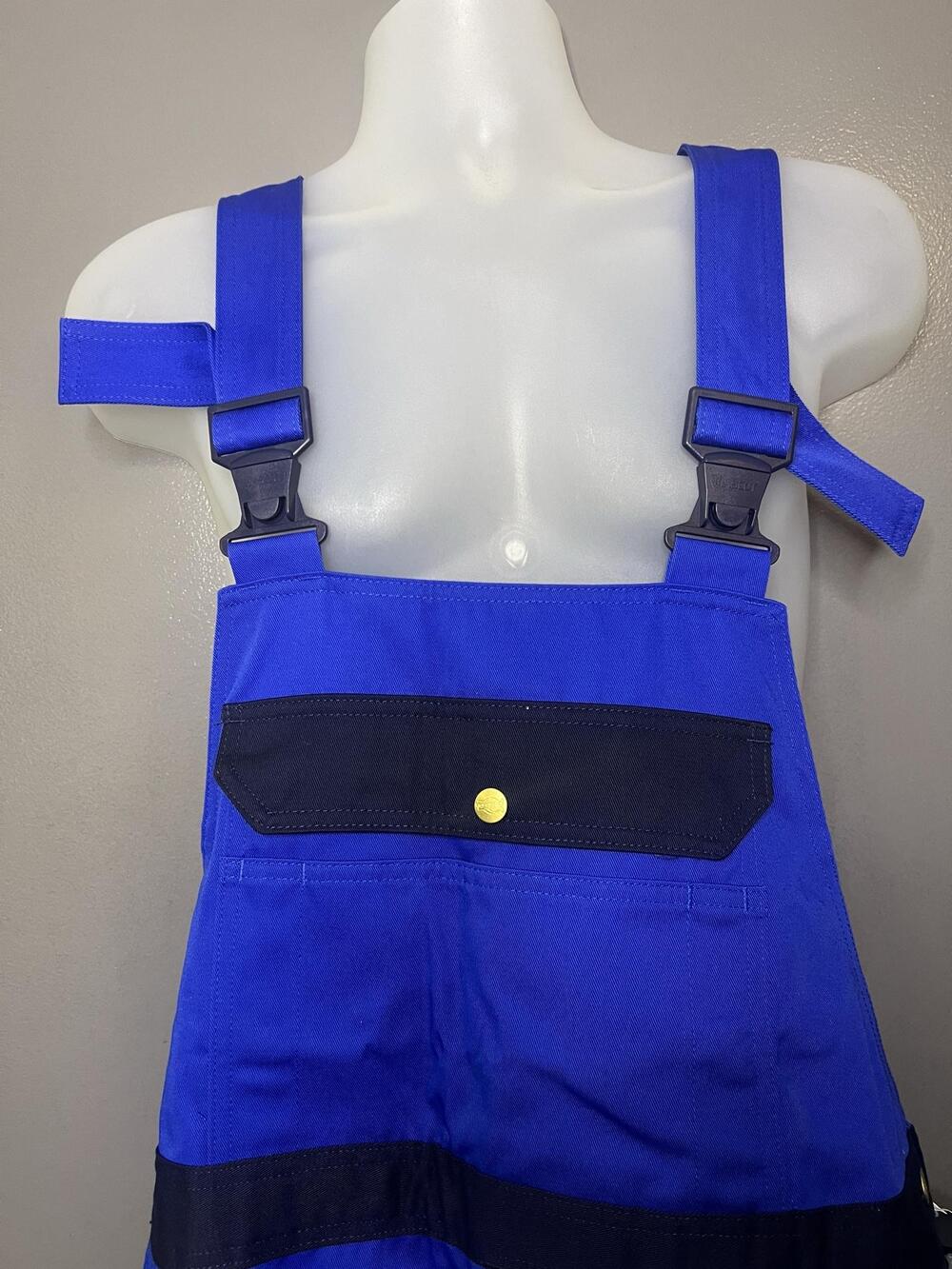 Mascot Milano Overalls Mens C62 Blue Workwear Bib Construction 00969-430-1101